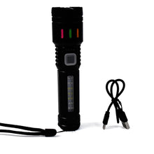 Led Torch High Lumens Fast Charging Flashlight / Torch with Far & Near Zoom (1 Pc) - dailyneed.life