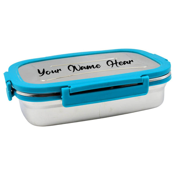 Customize Premium Stainless Steel Lunch Box for Kid, 2 Containers Lunch Box, Perfect Size Meal Lunch Box Set for Office, School and Travelling Tiffin Box  (1000 ML+ 200 ML Approx) - dailyneed.life