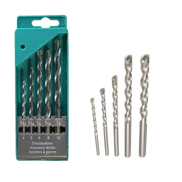 Metal Drill Bit Set (Multicolor, 5-Piece) - dailyneed.life