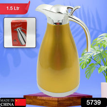 Vacuum Insulated Kettle Jug, Vacuum Insulated Thermos Kettle Jug Insulated Vacuum Flask, Vacuum Kettle Jug Stainless Steel For Milk ,Tea ,Beverage Home Office Travel Coffee (1.5 Ltr / 1Pc) - dailyneed.life