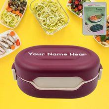 Customized Airtight Food Grade Tiffin Box with 2 in 1 Spoon And 2 Compartment - dailyneed.life