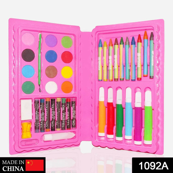 Coloring Combo Colors Box Color Pencil, Crayons, Water Color, Sketch Pens Set of 42 - dailyneed.life