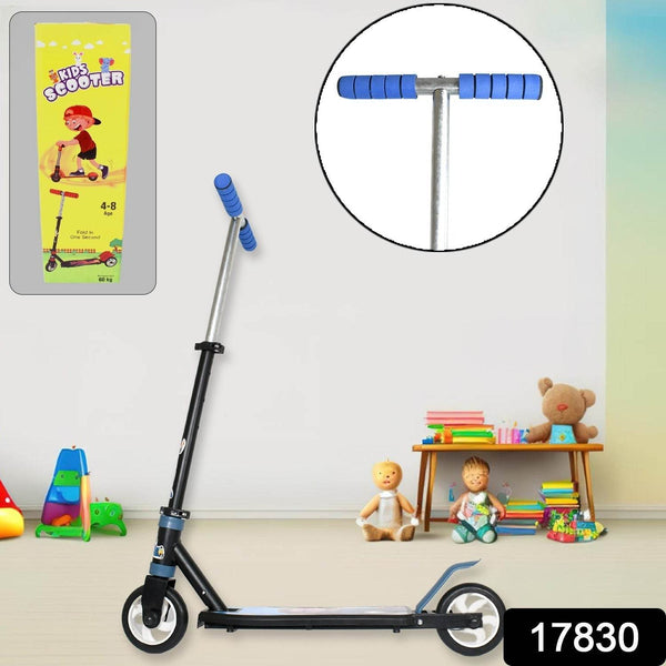 Foldable Kids Ride-On Scooter – 2-Wheel, Height Adjustable (4-8 yrs, Multicolor) - dailyneed.life
