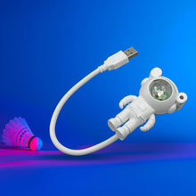 USB Intelligent Voice Projector Astro Night Light Projector, Galaxy Light Star Projector, Cartoon Light, LED Light, Desk Lamp, Mini Night Light, Cartoon Reading Lamp, USB Port for Kids Room Adults Bedroom Party Gaming Room - dailyneed.life