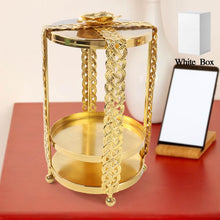 Multipurpose Golden Metal Candle Stand showpiece (1 Pc) - dailyneed.life