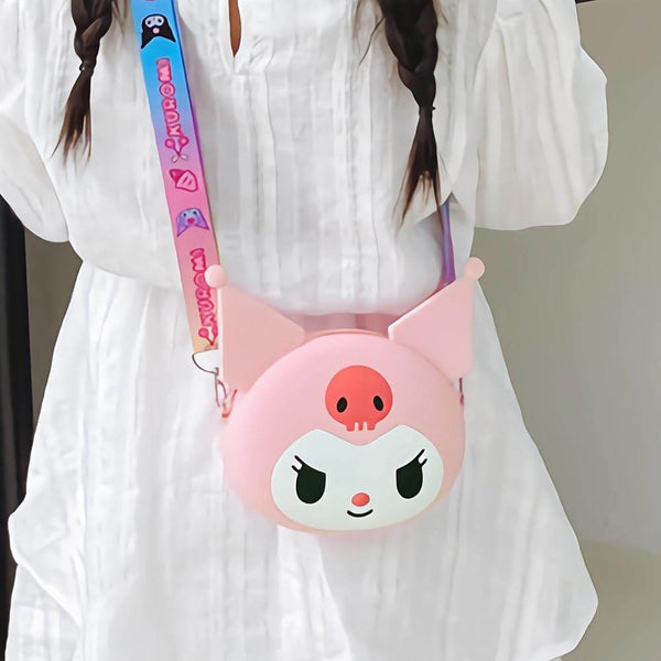 Cute Cartoon Girls' Backpack, Shoulder Bag / Purse, Portable, Mini Silicone Handbag Girls, Children's Bag/Purse for Girls Women, Gift Girls Bag Accessories (1 Pc Mix Color ) - dailyneed.life