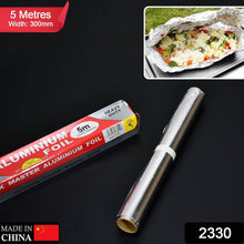 Aluminum Foil Roll Heavy Duty Non Stick Thick Aluminum Foil Sheet Baking Grilling Tool (5mX300mm) - dailyneed.life