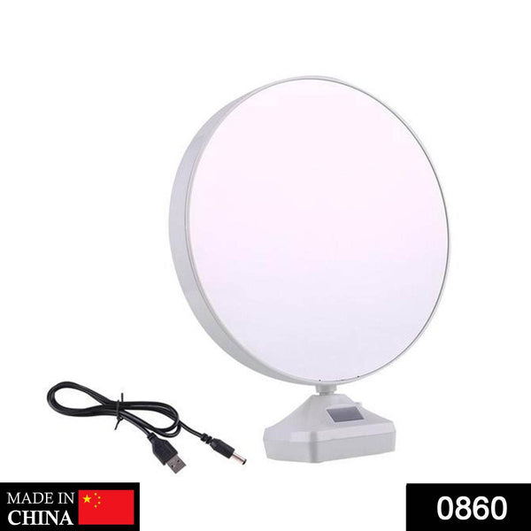 Plastic 2 in 1 Mirror Come Photo Frame with Led Light - dailyneed.life