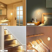 Round Shape 8 LED Motion Sensor Induction Led Light - dailyneed.life