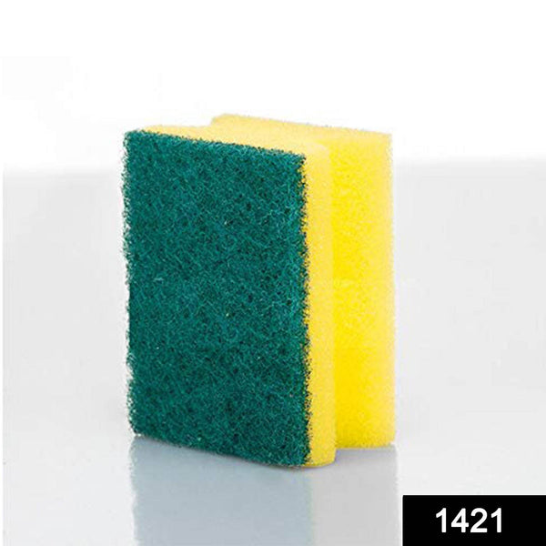 Scrub Sponge 2 in 1 Pad for Kitchen, Sink, Bathroom Cleaning Scrubber - dailyneed.life