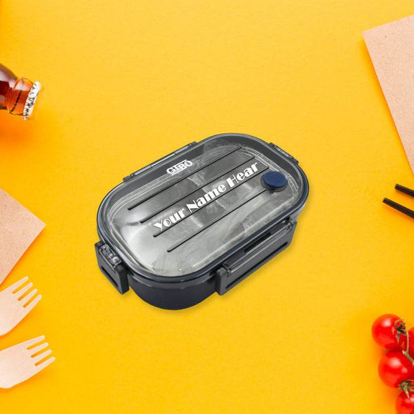 Customized 304 Stainless Steel Thermal Lunch Box Leakproof Food Storage Containers, 2-Compartment Lunch Box, Lunch Box for Boys, Girls, Kids, School & Office (500ML) - dailyneed.life