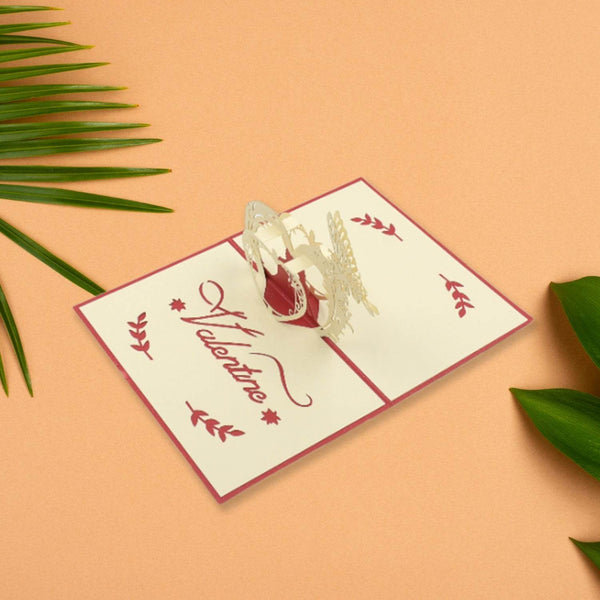 3D -Up Greeting Card (1 Pc): Birthday, Love, Christmas - dailyneed.life