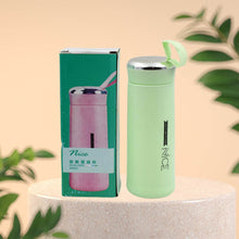 Water bottle 400ml leak proof, glass water bottle with daily water intake for gym and children, Nice Bottle (1 pc /Mix Color) - dailyneed.life