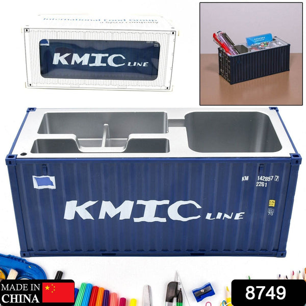 Shipping Container Pen Holder Shipping Container Model Pen Name Cardholder Simulated Container Model For Business Gift - dailyneed.life