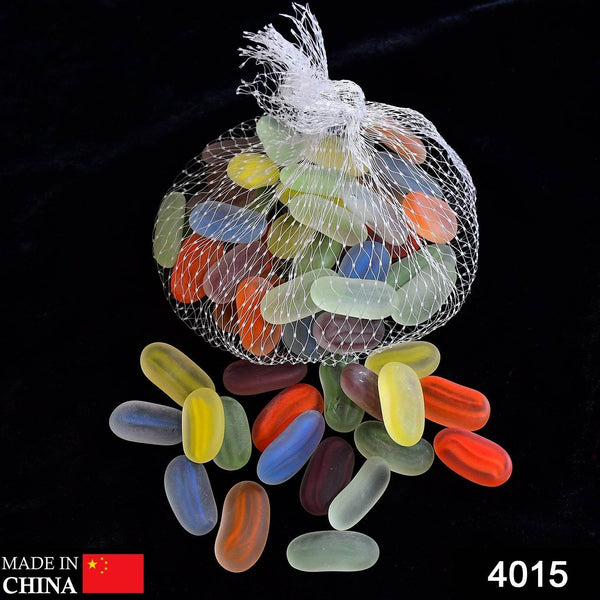 Glass Gem Stone, Flat Round Marbles Pebbles for Vase Fillers, Attractive pebbles for Aquarium Fish Tank. - dailyneed.life