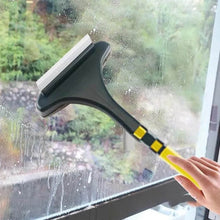 2-in-1 Mesh Cleaning Brush & Wiper with Extended Handle – Window Cleaner (1 Pc) - dailyneed.life