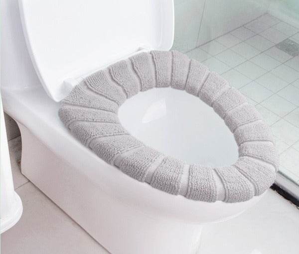Winter Comfortable Soft Toilet Seat Mat Cover Cushion Plush - dailyneed.life