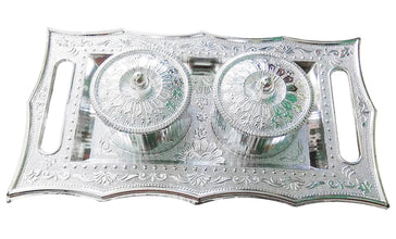Multipurpose Decorative Multi Storage Mukhwas Dani / Serving Tray - dailyneed.life