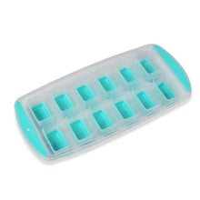 12-Grid Silicone Ice Cube Tray - Food-Grade Square Ice Maker, Easy Release Bottom - dailyneed.life