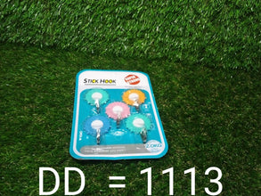 Plastic Self-Adhesive Flower Shape Hooks (Pack of 5) - dailyneed.life