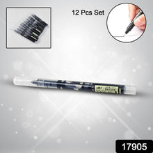 Large Black Roller ball Pens / Gel Pen Set Drawing Writing Pen 0.5 mm (12 Pcs Set) - dailyneed.life