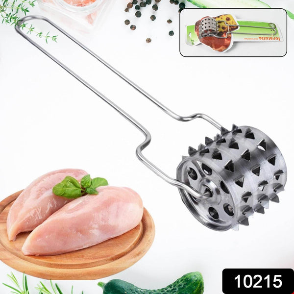 Stainless Steel Meat Tenderiser | Kitchen Multipurpose Hammer (1 Pc) - dailyneed.life