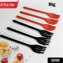 Silicone Flexible Forks, Silicone Cooking Fork Heat Resistant, Multifunctional Nonstick Blending Fork (6 Pcs) - dailyneed.life