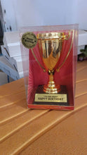 Golden Birthday Trophy – “You Are Great Happy Birthday” Plastic Award with Base - dailyneed.life