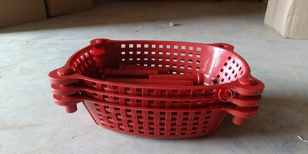 Multipurpose Plastic Storage Rack Organiser, Diwali - 3 pcs - dailyneed.life