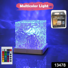 Ocean Wave Projector Lamp, 3D Water Wave LED Night Light, Water Ripple Night Lamp With Remote - dailyneed.life