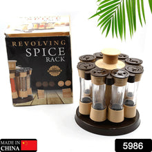 Revolving Spice Rack, 8 Spice jars with 120 ml, Condiment Set - dailyneed.life