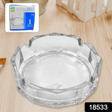 Transparent Ashtray Cigarettes Holder Home Office and Bar Tone Hotel Restaurant Indoor (1 pc) - dailyneed.life
