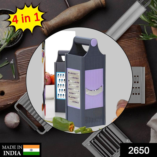 4 In 1 Plastic Vegetable And Fruit Grater And Slicer For Kitchen - dailyneed.life