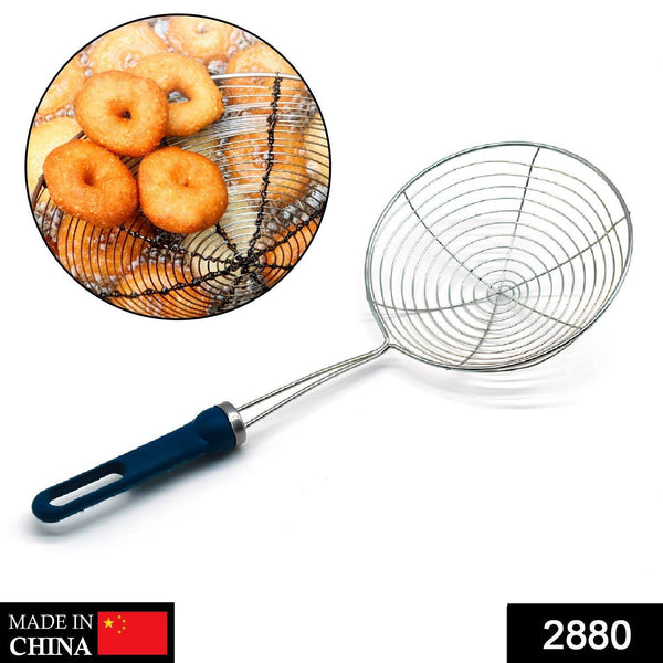 Round Stainless Steel Deep Fry / Mesh Strainer - dailyneed.life