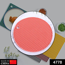 Mat, 1Pc Silicone Hot Mat used for breakfast, lunch and dinner purposes in different-different places. - dailyneed.life