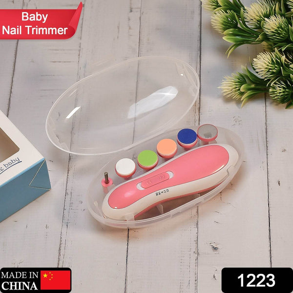 Electric Baby Nail Trimmer with Grinding Heads for Newborn Infant and Toddler - dailyneed.life