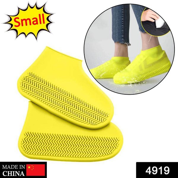 Small Silicone Shoe Covers: Waterproof & Anti-Skid for Rain & Bike - dailyneed.life