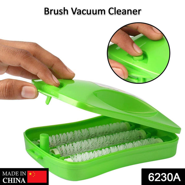 Plastic Handheld Carpet Roller Brush Cleaning with Dust Crumb Collector, Wet, and Dry Brush - dailyneed.life