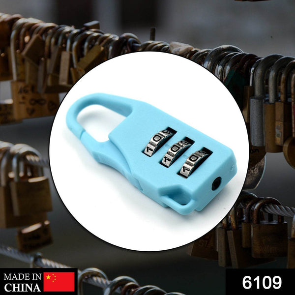 3 Digit luggage Lock and tools used widely in all security purposes of luggage items and materials. - dailyneed.life