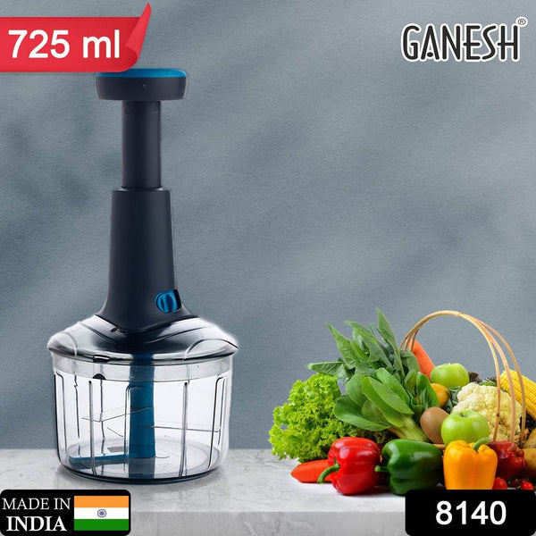 Ganesh Bingo Lock-Unlock Push Chopper (725ML) - dailyneed.life