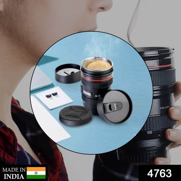 Plastic Camera Lens Stainless Steel Coffee Mug - dailyneed.life