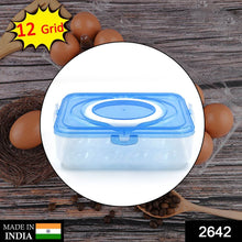 Plastic Kitchen Refrigerator Egg Storage 12 Grid 1 Layer Egg Container - dailyneed.life