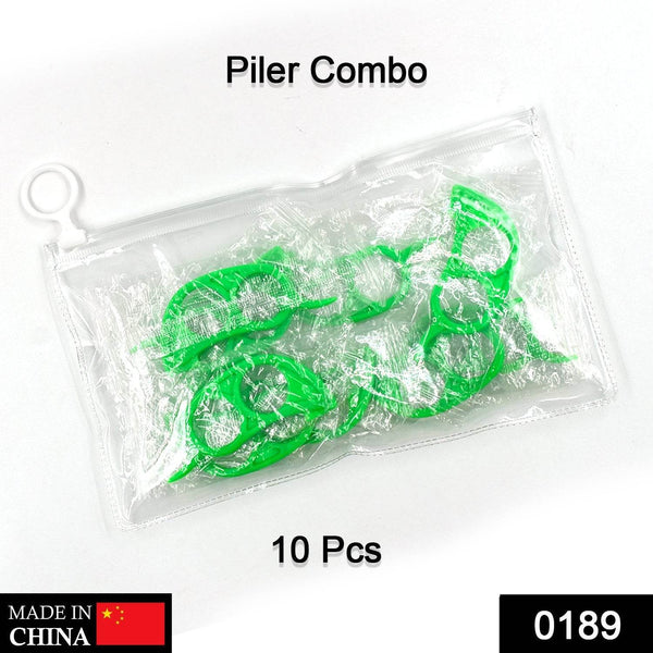 10 Pcs Orange Peeler With Transparent Pouch Bag Combo - dailyneed.life