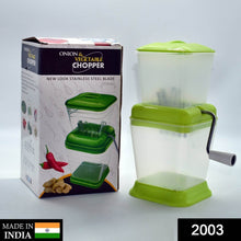 Small Onion Chopper & Vegetable Chopper Quick Cutter with Rotating Blade - dailyneed.life