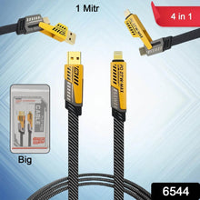 4 in 1 Charging Cable 65W Cable (1 Pc / 1 Mtr.) - dailyneed.life
