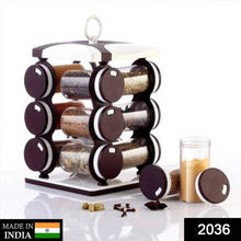 Spice jar Set - Food Grade Plastic 12pcs Spice jar (Brown Box) - dailyneed.life