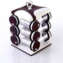 Spice jar Set - Food Grade Plastic 12pcs Spice jar (Brown Box) - dailyneed.life