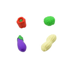 Mini Cute Vegetable & Fruit Erasers (4 Pc): Pencil Rubbers for Kids - dailyneed.life