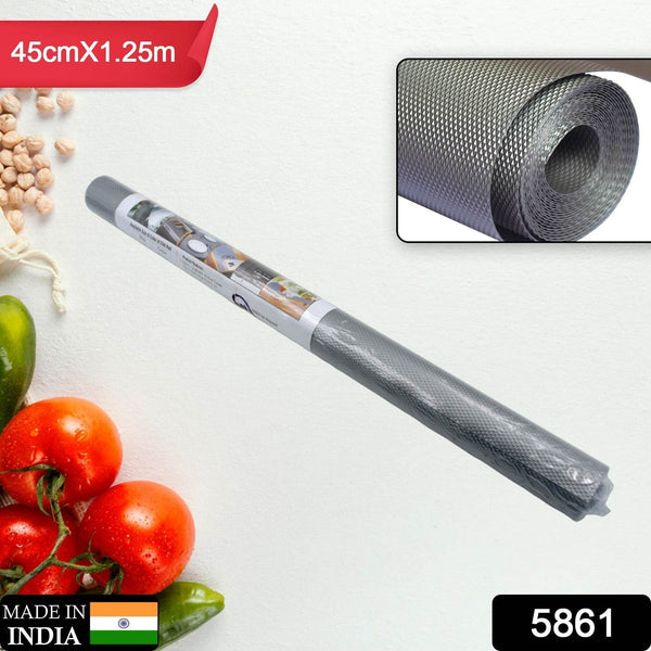 Multipurpose Anti-Slip Bathroom Kitchen Cabinet Drawer Shelf Mat Liner Sheets Roll, Fridge Mat, Table Mat Anti-Slip Super Strong Placement Mat for Fridge, Bathroom, Kitchen, Drawer, Shelf Liner (45cmx1.25m) - dailyneed.life