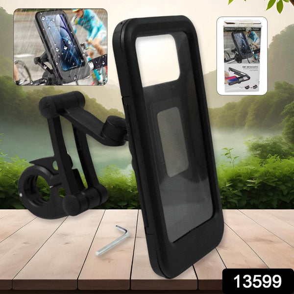 360 Rotation Bike Phone Mount Waterproof Cell Phone Holder (1 Pc) - dailyneed.life